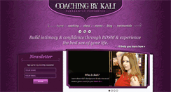 Desktop Screenshot of coachingbykali.com